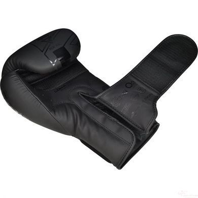 Боксерські рукавички RDX Matte Black 16 ун (402997)