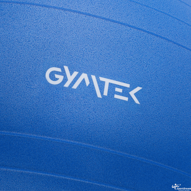 Фітбол Gymtek 65см синій + насос (5907766660910)