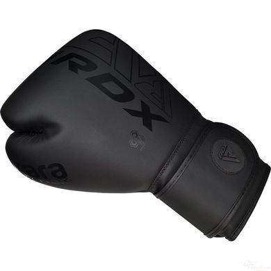 Боксерські рукавички RDX Matte Black 16 ун (402997)