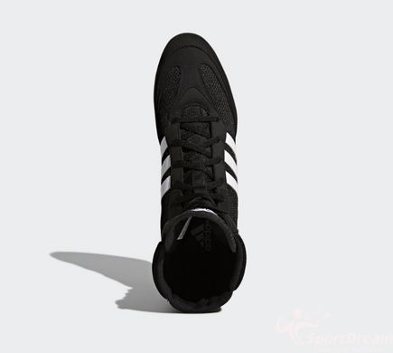 Взуття для боксу (боксерки) Box Hog 2 чорні ADIDAS FX0561 BA7928 розмір 35 UK 3.5