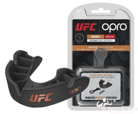 Капа OPRO Bronze UFC доросла (вік 11+) Black (ufc.102512001)