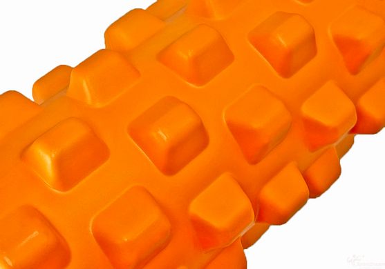 Massage roller EasyFit Grid Roller PRO 33 cm Orange