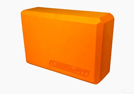 Yoga block EasyFit EVA Orange (EFIT-1055)