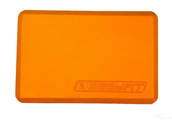 Yoga block EasyFit EVA Orange (EFIT-1055)