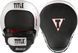 Лапи боксерські TITLE Boxing Aerovent Anarchy Punch Mitts Black/Silver