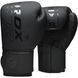 Боксерські рукавички RDX Matte Black 16 ун (402997)