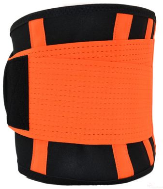 Пояс компрессионный MadMax MFA-277 Slimming belt Black/neon orange S