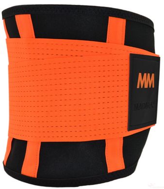 Пояс компрессионный MadMax MFA-277 Slimming belt Black/neon orange S