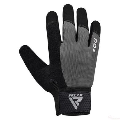 Рукавички для фітнесу RDX W1 Full Finger Plus Grey M, M