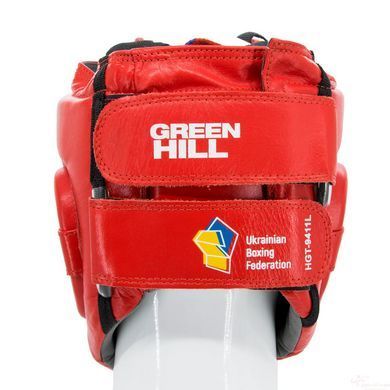 Шолом боксерський Green Hill UBF hgt-9411R (червоний) - M