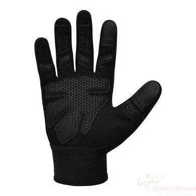 Перчатки для фитнеса RDX W1 Full Finger Plus Grey M