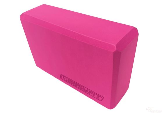 Yoga block EasyFit EVA Pink (EFIT-1056)