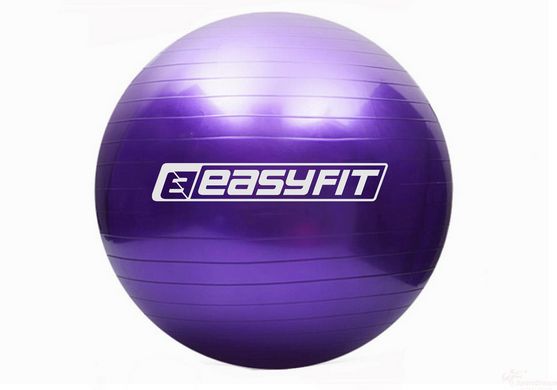 Ball for fitness EasyFit 75 cm purple