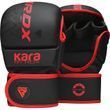 Рукавиці для ММА RDX F6 KARA Matte Red Plus S/M