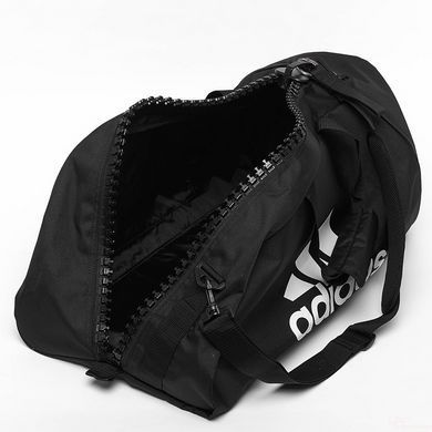 Сумка-рюкзак (2 в 1) с белым логотипом ADIDAS ADIACC052CS 56х29х29 черный - S
