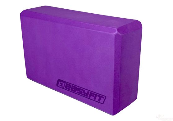 Yoga block EasyFit EVA Purple (EFIT-1057)