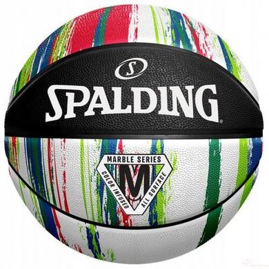 Мяч баскетбольный 7 Spalding Marble Ball 84404Z для вулиці