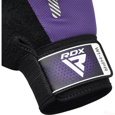 Рукавички для фітнесу RDX W1 Half Purple S, S