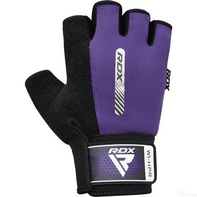 Рукавички для фітнесу RDX W1 Half Purple S, S