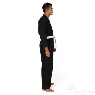 Кімоно для карате Student Gi SMAI AS-004 чорний розмір 00 (120 см), Розмір 00 (120)