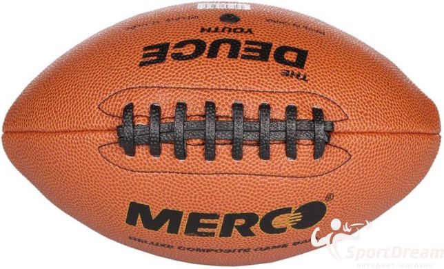 М'яч для американського футболу Merco Deuce Youth american football Розмір 26*15 cm
