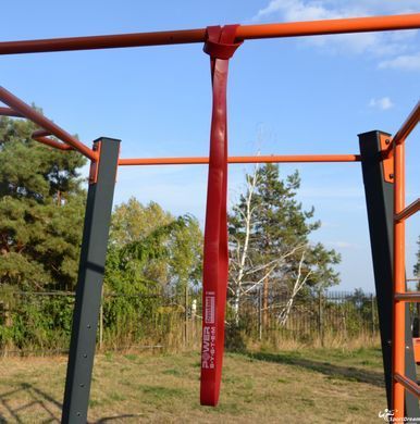 Гума для тренувань CrossFit Level 3 Red PS-4053 (опір 15-40кг)