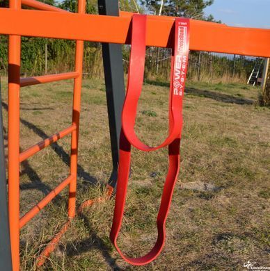 Гума для тренувань CrossFit Level 3 Red PS-4053 (опір 15-40кг)