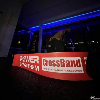 Гума для тренувань CrossFit Level 3 Red PS-4053 (опір 15-40кг)