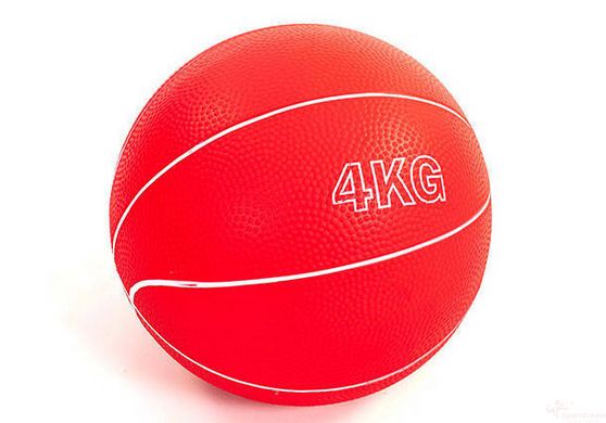 Medball EasyFit RB 4 kg (medical slam ball without rebound)