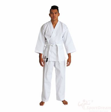 Кимоно для каратэ ECONOMY GI с лицензией WKF | белое | SMAI AS-003EWKF, Розмір 00000 (90)