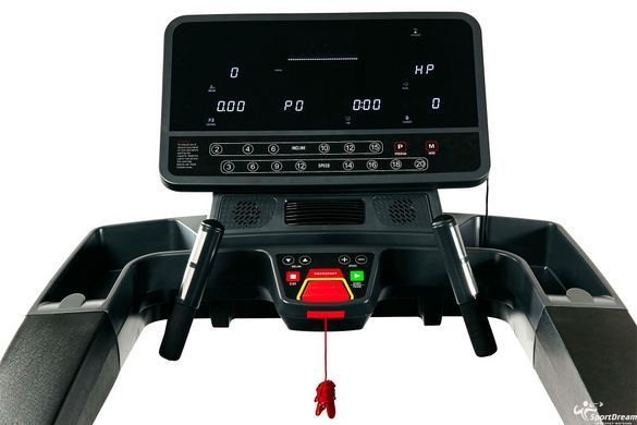 Інформативна LED-консоль бігової доріжки Aerostream AT-755G LED з кнопками швидкого доступу