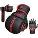 Перчатки ММА RDX F6 KARA Matte Red Plus L/XL