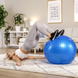 Фітбол масажний Hop-Sport 65см блакитний + насос