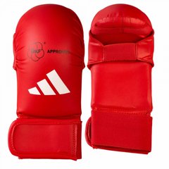 Перчатки для карате WKF красный ADIDAS 661.22 - XS