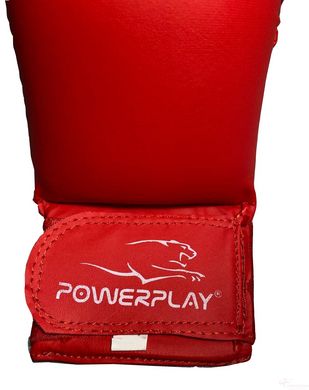 Рукавички для карате PowerPlay 3027 червоні S