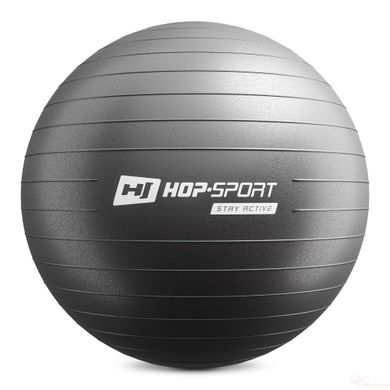 Fitball Hop-Sport 55 cm black + pump 2020