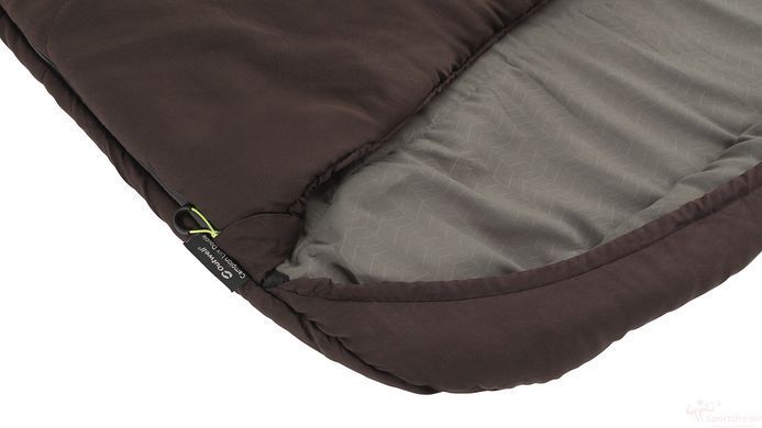 Спальный мешок Outwell Campion Lux Double/-1&deg;C Brown Left (230370)