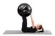 Fitball Hop-Sport 55 cm black + pump 2020