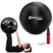 Fitball Hop-Sport 55 cm black + pump 2020