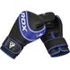 Боксерские перчатки RDX 4B Robo Kids Blue/Black 6 унций (капа в комплекте)
