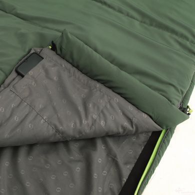 Спальный мешок Outwell Contour Lux XL Дождь/-1&deg;C Green (Right)