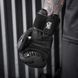 Боксерські рукавиці Phantom APEX Velcro Black 12 унцій, Бинти 4м. в подарунок (PHBG2368-12)