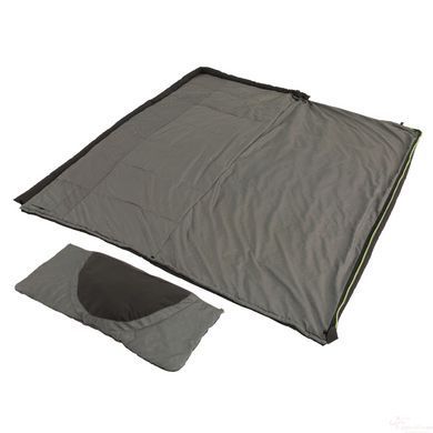 Спальний мішок Outwell Contour Reversible/+2&deg;C Midnight Black Right (230300)
