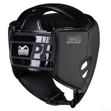 Боксерский шлем Phantom APEX Open Face Head Protection Black