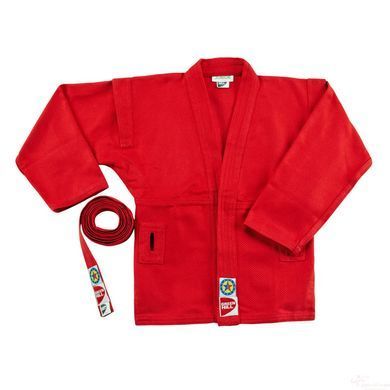 Куртка самбо Green Hill Junior червоний (SSJ-10369-red) -130