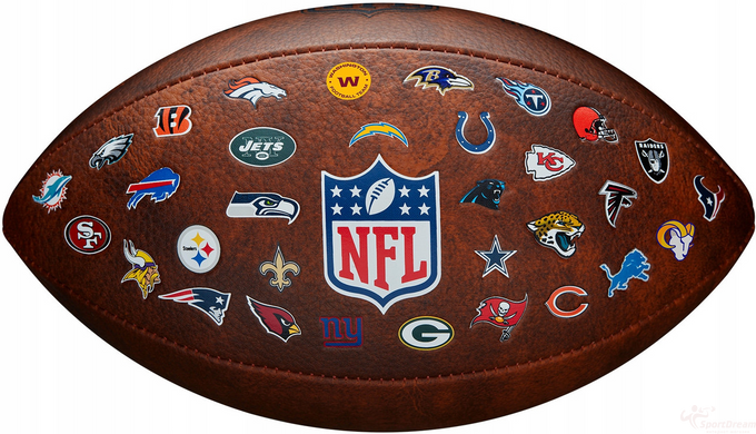 М'яч для американського футболу Wilson NFL OFF THR р.9