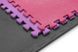 Mat-puzzle Hop-Sport EVA 1cm HS-A010PM - 9 parts gray/purple/pink