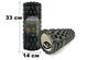 Massage roller EasyFit Grid Roller 33 cm v.1.1 Black