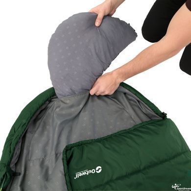 Спальный мешок Outwell Canella Supreme/-1&deg;C Forest Green Left (230359)