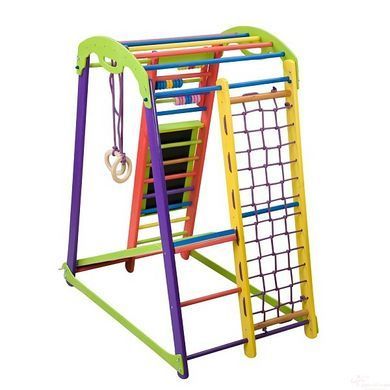 Дитячий спортивний куточок SportBaby Кроха-1 (Сосна/Бук)